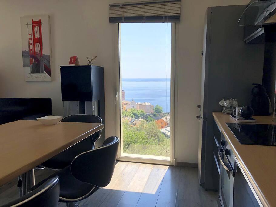 Appartement Vue Panoramique Sur La Mer Et La Citadelle De Bastia باستيا المظهر الخارجي الصورة