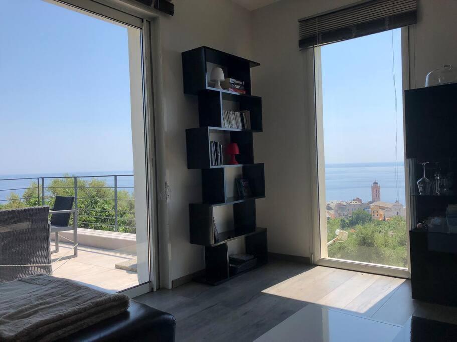 Appartement Vue Panoramique Sur La Mer Et La Citadelle De Bastia باستيا المظهر الخارجي الصورة